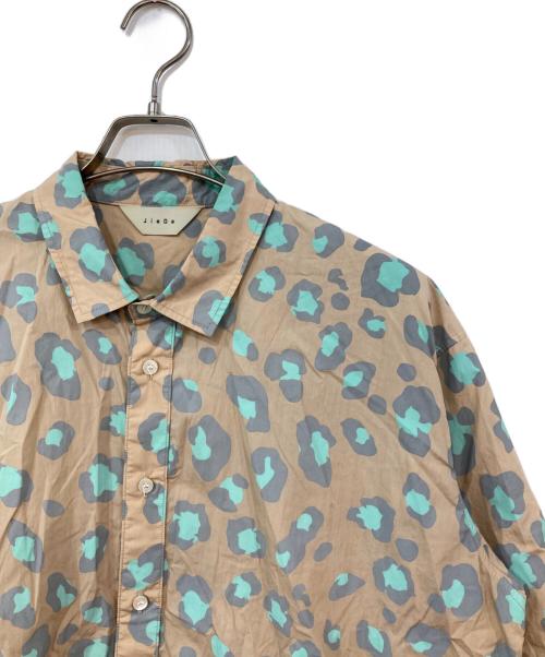 jieda（ジエダ）jieda (ジエダ) LEOPARDSHIRT/レオパードシャツ ベージュ サイズ:SIZE 2の古着・服飾アイテム