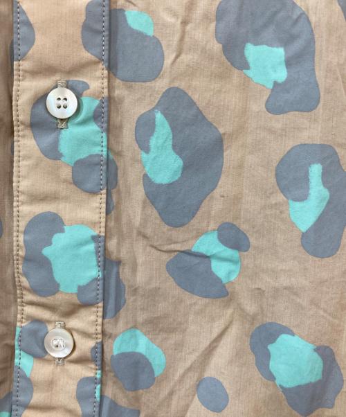 jieda（ジエダ）jieda (ジエダ) LEOPARDSHIRT/レオパードシャツ ベージュ サイズ:SIZE 2の古着・服飾アイテム