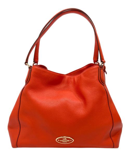 COACH（コーチ）COACH (コーチ) ハンドバッグ オレンジの古着・服飾アイテム