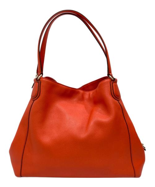 COACH（コーチ）COACH (コーチ) ハンドバッグ オレンジの古着・服飾アイテム