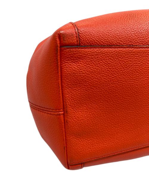 COACH（コーチ）COACH (コーチ) ハンドバッグ オレンジの古着・服飾アイテム