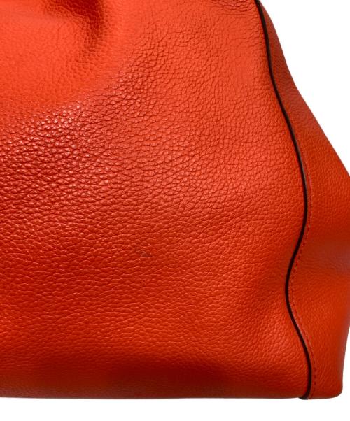 COACH（コーチ）COACH (コーチ) ハンドバッグ オレンジの古着・服飾アイテム