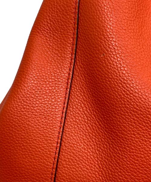 COACH（コーチ）COACH (コーチ) ハンドバッグ オレンジの古着・服飾アイテム