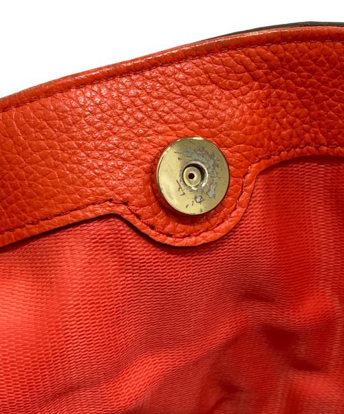 COACH（コーチ）COACH (コーチ) ハンドバッグ オレンジの古着・服飾アイテム