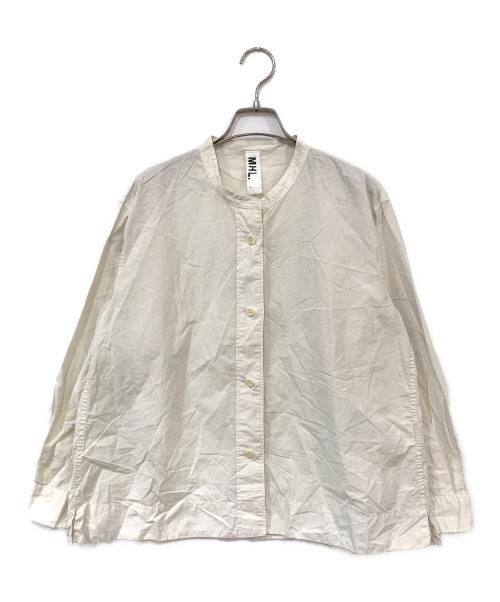 MHL（エムエイチエル）MHL (エムエイチエル) COTTON RAMIE POPLIN ベージュ サイズ:1の古着・服飾アイテム