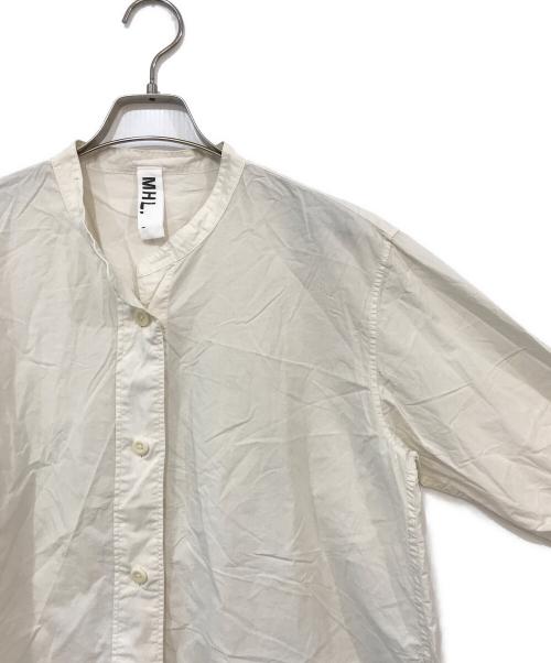 MHL（エムエイチエル）MHL (エムエイチエル) COTTON RAMIE POPLIN ベージュ サイズ:1の古着・服飾アイテム