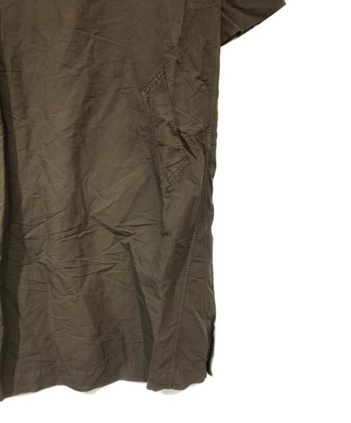 MHL（エムエイチエル）MHL (エムエイチエル) DRY COTTON LINEN OP カーキ サイズ:1の古着・服飾アイテム