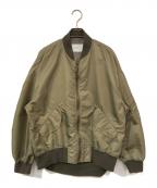FRAMeWORKフレームワーク）の古着「ナイロンツイルMA-1 6」｜カーキ