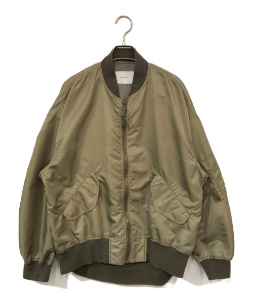 FRAMeWORK（フレームワーク）FRAMeWORK (フレームワーク) ナイロンツイルMA-1 6 カーキ サイズ:SIZE 36の古着・服飾アイテム