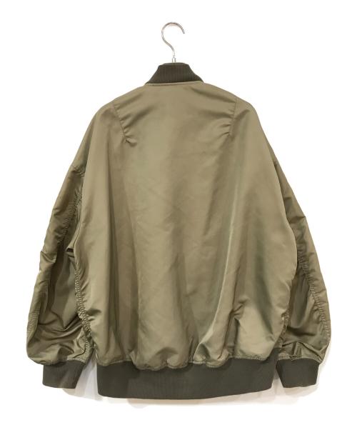 FRAMeWORK（フレームワーク）FRAMeWORK (フレームワーク) ナイロンツイルMA-1 6 カーキ サイズ:SIZE 36の古着・服飾アイテム