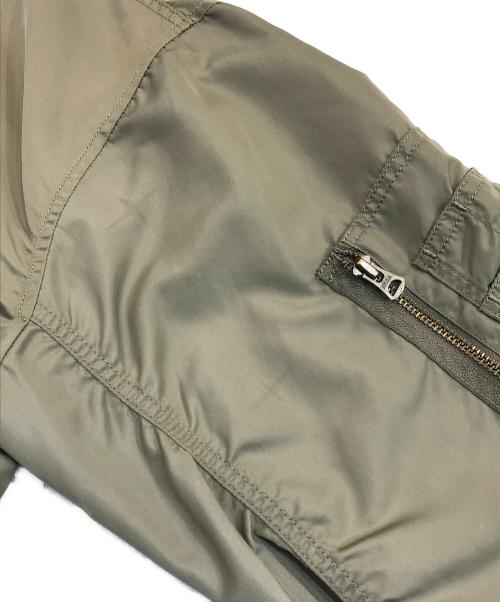 FRAMeWORK（フレームワーク）FRAMeWORK (フレームワーク) ナイロンツイルMA-1 6 カーキ サイズ:SIZE 36の古着・服飾アイテム