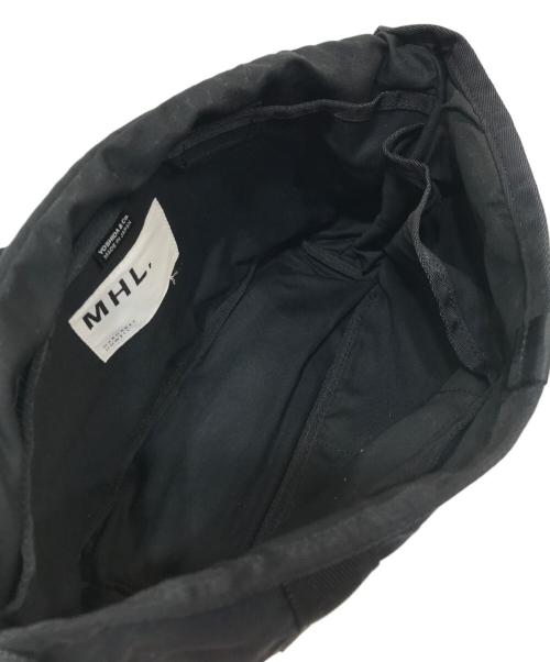 MHL（エムエイチエル）MHL (エムエイチエル) PORTER (ポーター) SHOULDER BAG/ショルダーバッグ ブラックの古着・服飾アイテム