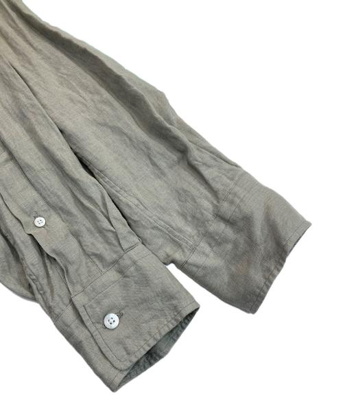 MARKWARE（マーカウェア）MARKWARE (マーカウェア) W COLLAR SHIRT HEMP ベージュ サイズ:2の古着・服飾アイテム