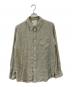 MARKWARE（マーカウェア）の古着「W COLLAR SHIRT HEMP」｜ベージュ