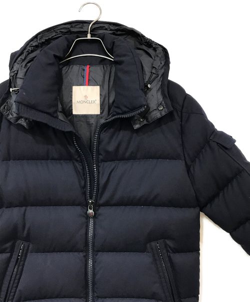MONCLER（モンクレール）MONCLER (モンクレール) ダウンジャケット ネイビー サイズ:2の古着・服飾アイテム