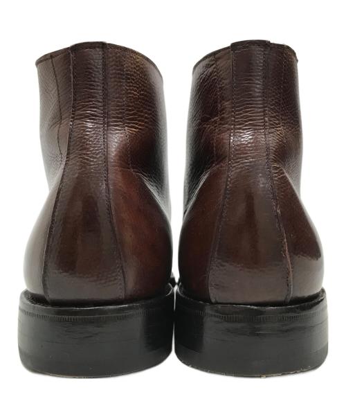 lefcourt（レフコート）lefcourt (レフコート) ジョージブーツ ブラウン サイズ:7の古着・服飾アイテム