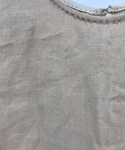 45R（フォーティファイブ・アール）45R (フォーティーファイブアール) リネンオールインワン ベージュ サイズ:2の古着・服飾アイテム