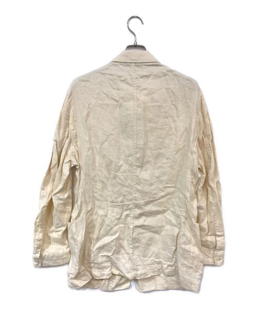 POLO RALPH LAUREN（ポロ・ラルフローレン）POLO RALPH LAUREN (ポロ・ラルフローレン) リネンカバーオール ベージュ サイズ:Lの古着・服飾アイテム