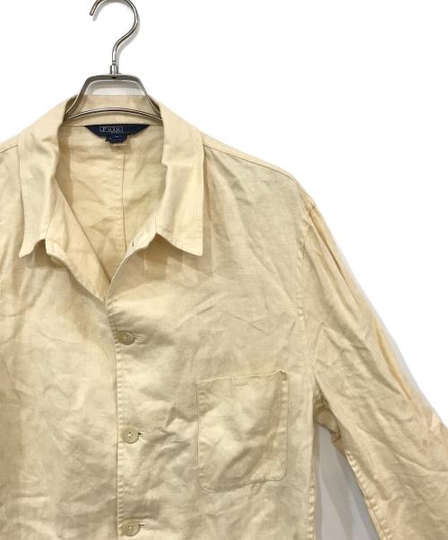 POLO RALPH LAUREN（ポロ・ラルフローレン）POLO RALPH LAUREN (ポロ・ラルフローレン) リネンカバーオール ベージュ サイズ:Lの古着・服飾アイテム