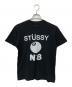 stussy（ステューシー）の古着「8ボールTシャツ」｜ブラック