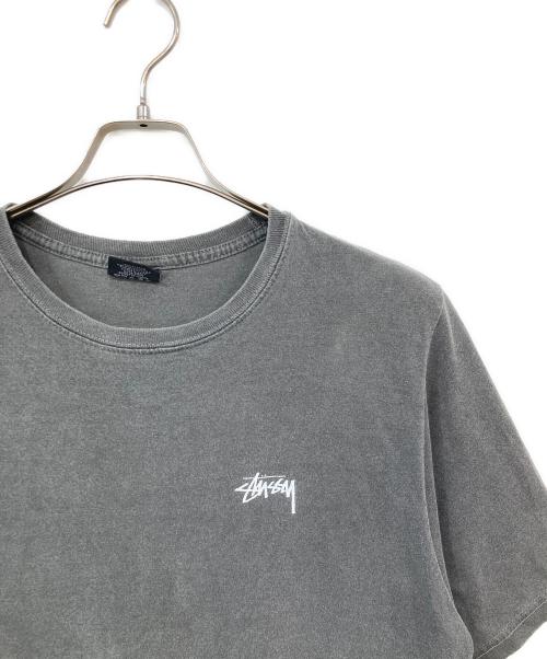 stussy（ステューシー）stussy (ステューシー) ジャズマンプリントTシャツ グレー サイズ:SIZE Mの古着・服飾アイテム