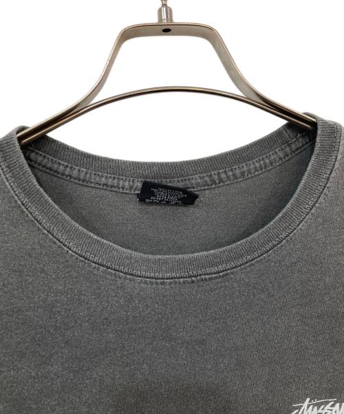 stussy（ステューシー）stussy (ステューシー) ジャズマンプリントTシャツ グレー サイズ:SIZE Mの古着・服飾アイテム