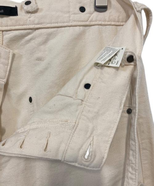 JOHNBULL（ジョンブル）Johnbull (ジョンブル) サスペンダー ワーク ジーンズ ベージュ サイズ:Mの古着・服飾アイテム