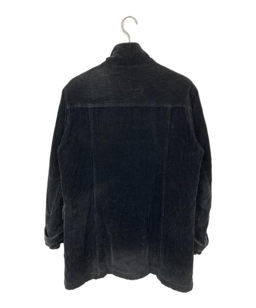 BURBERRY BLACK LABEL（バーバリーブラックレーベル）BURBERRY BLACK LABEL (バーバリーブラックレーベル) コーデュロイジャケット ブラック サイズ:SIZE Lの古着・服飾アイテム