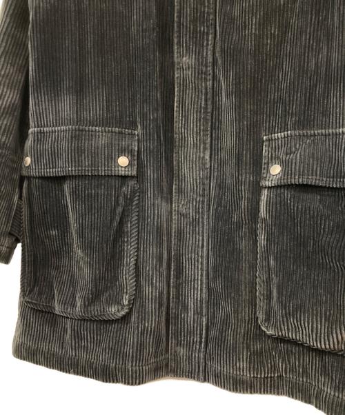 BURBERRY BLACK LABEL（バーバリーブラックレーベル）BURBERRY BLACK LABEL (バーバリーブラックレーベル) コーデュロイジャケット ブラック サイズ:SIZE Lの古着・服飾アイテム