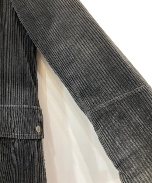 BURBERRY BLACK LABEL（バーバリーブラックレーベル）BURBERRY BLACK LABEL (バーバリーブラックレーベル) コーデュロイジャケット ブラック サイズ:SIZE Lの古着・服飾アイテム