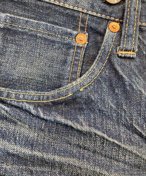 SUGAR CANE（シュガーケーン）SUGAR CANE (シュガーケーン) 001 STAR PRINT DENIM PANTS/001スタープリントデニムパンツ インディゴ サイズ:SIZE 78.5cm (W31)の古着・服飾アイテム