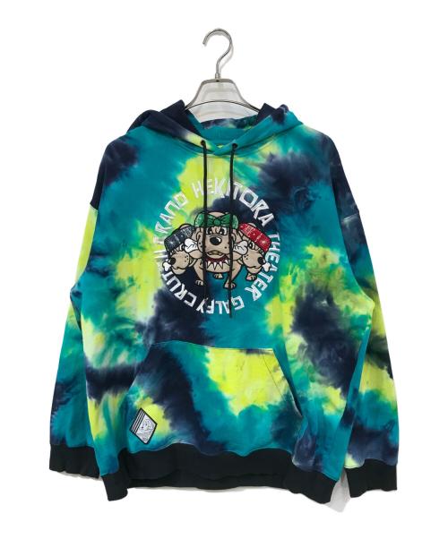 GALFY（ガルフィー）GALFY (ガルフィー) TYE DYE SET UP/タイダイセットアップ グリーン サイズ:SIZE XLの古着・服飾アイテム