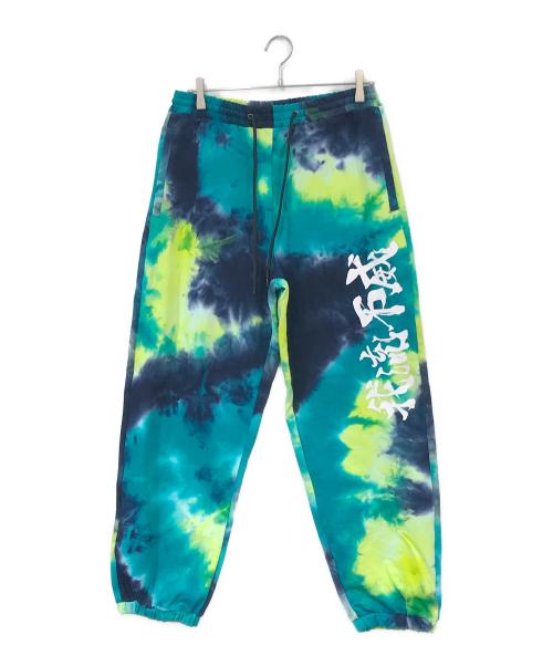 GALFY（ガルフィー）GALFY (ガルフィー) TYE DYE SET UP/タイダイセットアップ グリーン サイズ:SIZE XLの古着・服飾アイテム