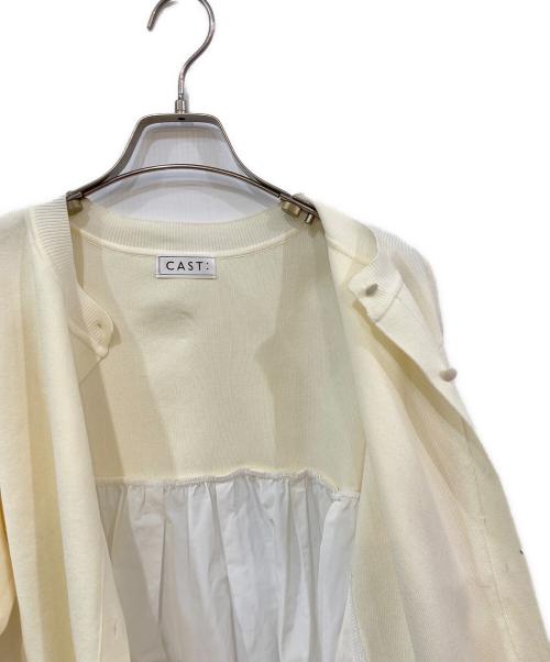 CAST:（キャスト）CAST: (キャストコロン) タフタコンビニット ベージュ サイズ:SIZE Mの古着・服飾アイテム
