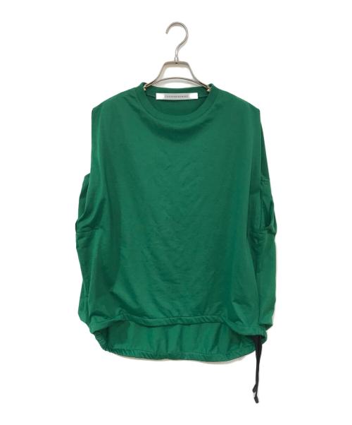 COGTHEBIGSMOKE（コグザビッグスモーク）COGTHEBIGSMOKE (コグザビッグスモーク) HATTIE TOP DRYMASTER ESTEL JERSEY グリーン サイズ:記載なしの古着・服飾アイテム