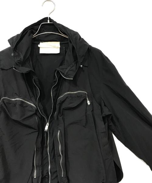 1017 ALYX 9SM（テンセブンティーン アリクス ナインエスエム）1017 ALYX 9SM (アリクス) Convertible Jacket ブラック サイズ:Lの古着・服飾アイテム
