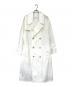 Maison Margiela 14（メゾンマルジェラ 14）の古着「リサイクルナイロントレンチコート」｜ホワイト