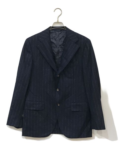 Belvest（ベルヴェスト）Belvest (ベルヴェスト) ウール3Pセットアップスーツ ネイビー サイズ:50の古着・服飾アイテム