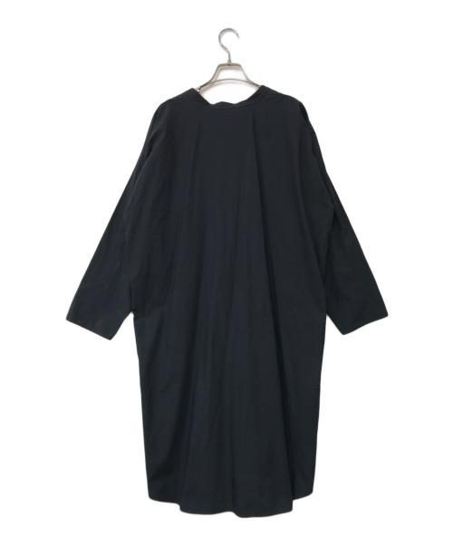 loin.（ロワン）loin. (ロワン) ギャザーワンピース ネイビー サイズ:Fの古着・服飾アイテム