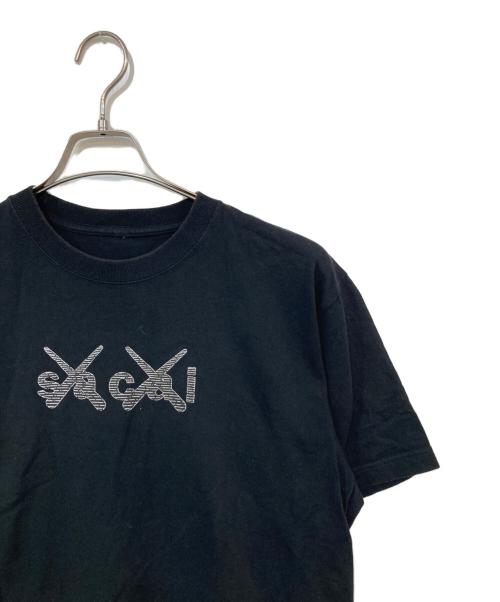 sacai（サカイ）sacai (サカイ) KAWS TOKYO FIRST TEE ブラック サイズ:2の古着・服飾アイテム