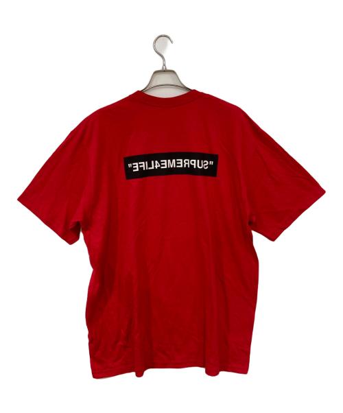 SUPREME（シュプリーム）Supreme (シュプリーム) 4 Life Tee レッド サイズ:XLの古着・服飾アイテム