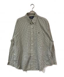 POLO RALPH LAUREN（ポロ・ラルフローレン）の古着「90s BLAKE B.D.SHIRTS/90s　ブレイクB.D.シャツ」｜ベージュ