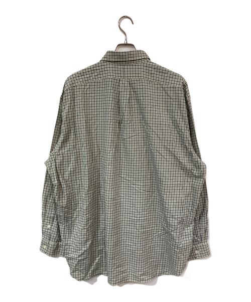 POLO RALPH LAUREN（ポロ・ラルフローレン）POLO RALPH LAUREN (ポロ・ラルフローレン) 90s BLAKE B.D.SHIRTS/90s　ブレイクB.D.シャツ ベージュ サイズ:SIZE XXLの古着・服飾アイテム