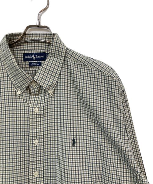 POLO RALPH LAUREN（ポロ・ラルフローレン）POLO RALPH LAUREN (ポロ・ラルフローレン) 90s BLAKE B.D.SHIRTS/90s　ブレイクB.D.シャツ ベージュ サイズ:SIZE XXLの古着・服飾アイテム