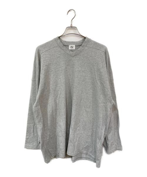 just right（ジャストライト）just right (ジャストライト) Vネックスウェット グレー サイズ:XLの古着・服飾アイテム