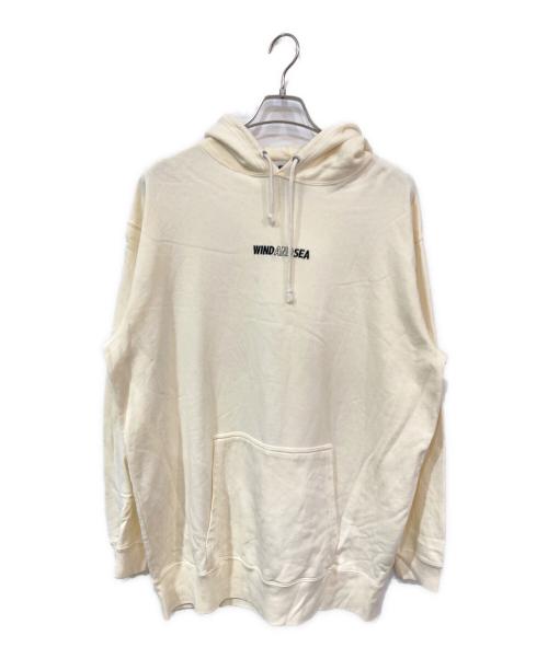 WIND AND SEA（ウィンダンシー）WIND AND SEA (ウィンダンシー) mintcrew (ミントクルー) プルオーバーパーカー アイボリー サイズ:SIZE XLの古着・服飾アイテム