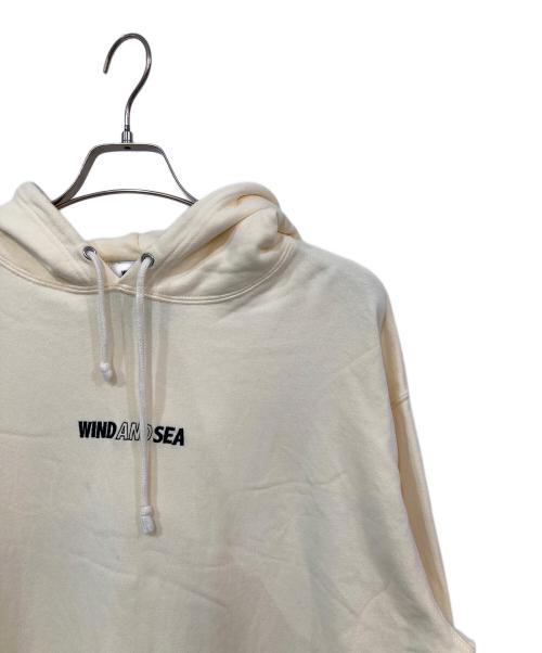 WIND AND SEA（ウィンダンシー）WIND AND SEA (ウィンダンシー) mintcrew (ミントクルー) プルオーバーパーカー アイボリー サイズ:SIZE XLの古着・服飾アイテム