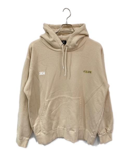 WIND AND SEA（ウィンダンシー）WIND AND SEA (ウィンダンシー) 呪術廻戦 (ジュジュツカイセン) バックプリントパーカー ベージュ サイズ:XLの古着・服飾アイテム