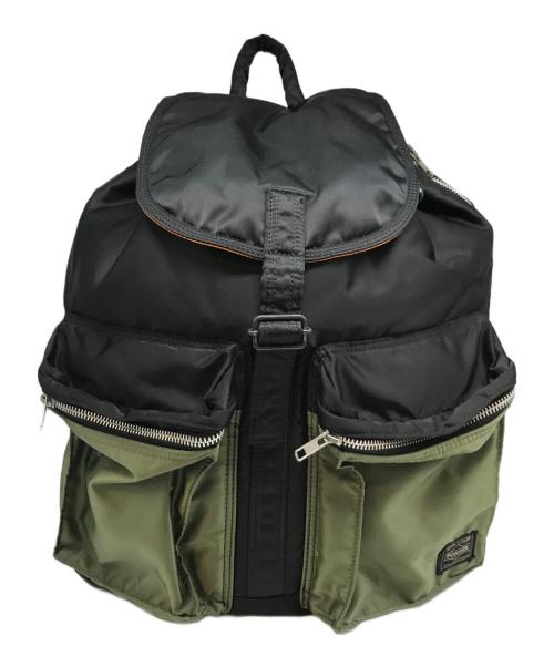 PORTER（ポーター）PORTER (ポーター) TANKER DAYPACK オリーブの古着・服飾アイテム