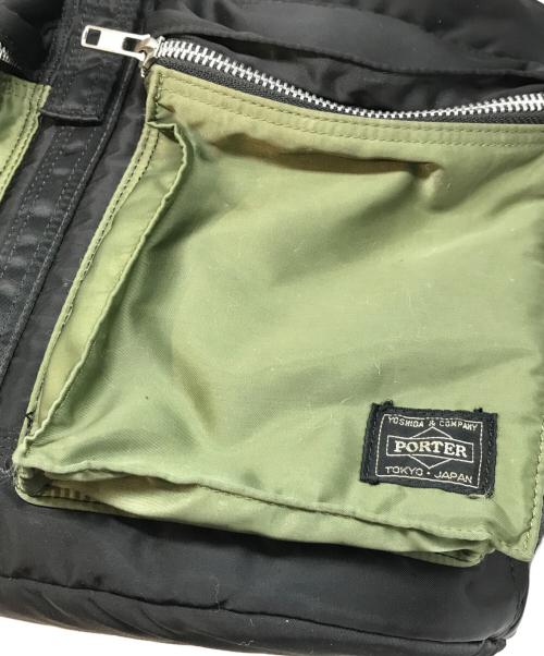 PORTER（ポーター）PORTER (ポーター) TANKER DAYPACK オリーブの古着・服飾アイテム
